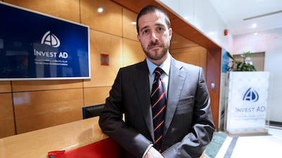 Aksel Kibar, the chief technical strategist at Invest AD, says the UAE indexes still lag the rebound in global markets. Fatima Al Marzooqi / The National