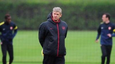 Arsene Wenger's Arsenal side can leapfrog Tottenham into fourth place with victory. Glyn Kirk / AFP