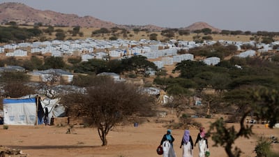 The conflict in Sudan has led to millions being displaced to neighbouring countries, such as the Iridmi refugee camp in Chad. Reuters
