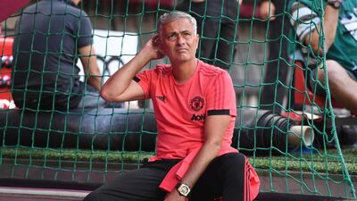 Jose Mourinho has worries ahead of the start of the new Premier League season. EPA