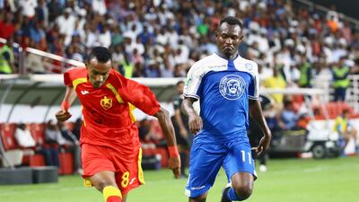 Sudanese Super Cup match between Al Hilal and Al Merrikh at Al Jazira's Mohammed bin Zayed stadium on November 2.