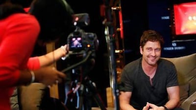 The Scottish actor Gerard Butler is a watch ambassador for the Roger Dubuis brand. Sarah Dea / The National