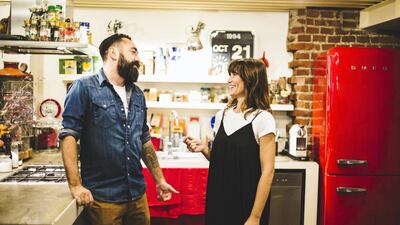 Emanuele Nardoni and Melissa Arroni, founders of the Ma’ Hidden Kitchen supper club. Courtesy The Italian Way