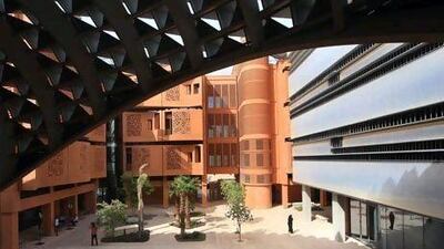 ABU DHABI - 16JAN2011 - The Masdar Institute building at Masdar City in Abu Dhabi. Ravindranath K / The National