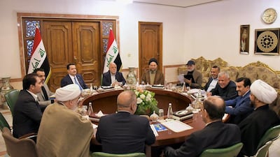 Iraq's pro-Iran Co-ordination Framework alliance says it has formed the largest bloc in the newly elected parliament. Photo: Iraqi News Agency