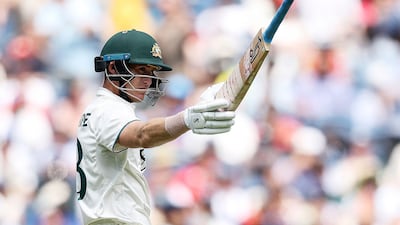 Australia's Marnus Labuschagne top-scored with 70. AFP