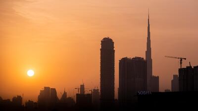 The project will examine if global warming could be kept in check by dimming the Sun. But scientists insisted cutting emissions should remain a priority. Reem Mohammed / The National