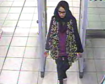Shamima Begum left the UK in 2015. EPA
