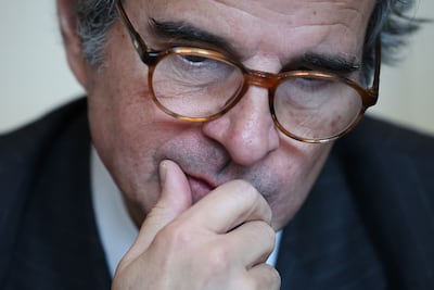 IAEA director general Rafael Grossi was nominated by Argentina. AFP