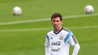 Lionel Messi has an Olympic gold medal, but the Argentine star forward has yet to win the Fifa World Cup. Ballesteros / EPA
