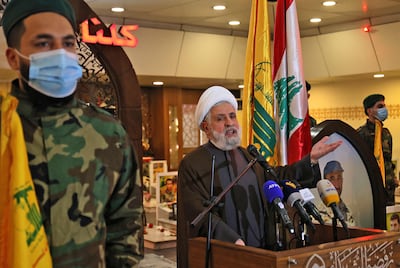 Naim Qassem of Hezbollah has affirmed that the president the party has sought is someone who, among other things, could 'establish relations with the Arab countries'. AFP