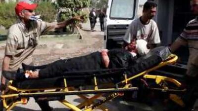 Ten people from Aziziyah were killed when bombers attacked Shiite pilgrims in Baghdad last Monday.