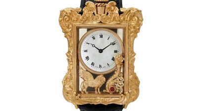 The Otello timepiece by Dolce & Gabbana. Courtesy Dolce & Gabbana