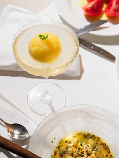 La Vie en Rose brunch returns to La Petite Maison with Riviera-inspired dishes and family-style dining. Photo: La Petite Maison