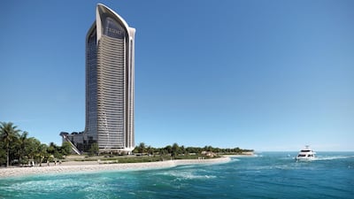 A design of the Trump Tower Jeddah that was unveiled last year. Photo: Dar Global