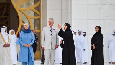 Prince Charles and his wife Camilla on Sunday visited the Sheikh Zayed Grand Mosque, in the British royal couple’s first visit to the impressive Abu Dhabi landmark since its completion. Wam