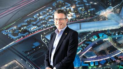 Alan Williams, UPS Vice President, is preparing for one of his next major logistical challenges: Expo 2020 Dubai. Reem Mohammed / The National