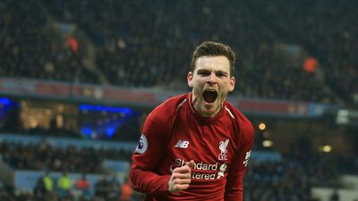 Left-back: Andrew Robertson (Liverpool) – Brilliant in the 5-1 win against Arsenal, but consistent throughout and set up Roberto Firmino’s goal away at Manchester City. AP Photo
