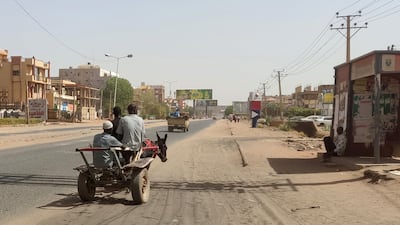 People who remain in Khartoum are experiencing breakdowns in electricity, water, health and communications services. AFP