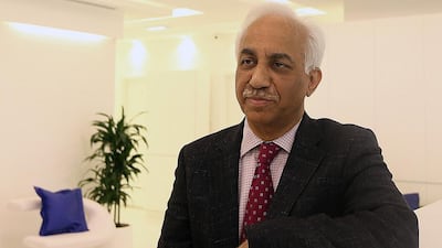 Pankaj Shrivastav, director of Conceive Gynaecology and Fertility Hospital in Dubai. Satish Kumar / The National