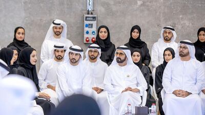 The annual brainstorming session in Dubai.