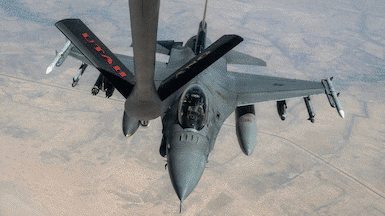 US says its fighter jets struck 10 Iranian military targets