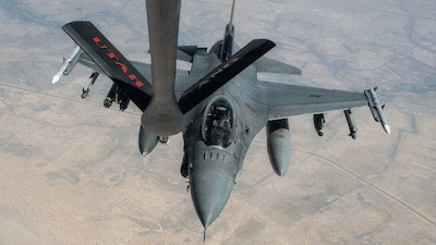 US says its fighter jets struck 10 Iranian military targets