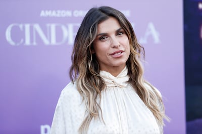 Elisabetta Canalis in California in 2021. EPA