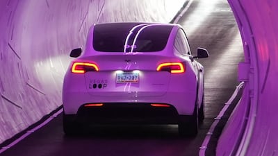 Elon Musk's Boring Company, the firm behind the Las Vegas, is to explore underground transport projects in Abu Dhabi. Reuters