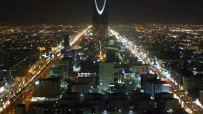 An aerial picture of Kingdom Tower, in Saudi Arabia. The Kingdom Holding Company has just announced plans to build a seven sq km development near Jeddah's airport.