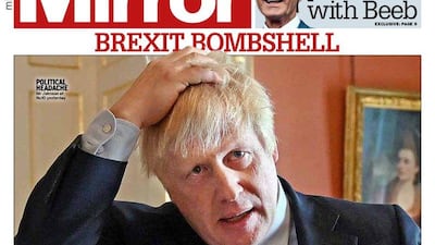 The Mirror: Boris loses control