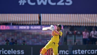 Australia's David Warner in action. AFP