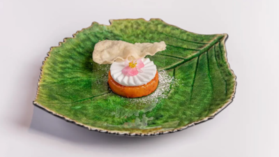 An Onam-inspired dish at two-Michelin-starred Indian restaurant Tresind Studio, helmed by chef Himanshu Saini. Photo: Tresind Studio