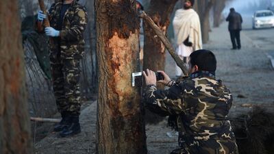 The attack happened days after a suicide bomber killed at least 41 people and wounded more than 80 at a Shi‘ite cultural centre in Kabul. Wakil Kohsar / AFP Photo
