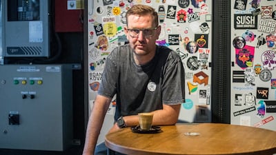 Leon Surynt, founder of Nightjar Coffee Roasters in Dubai, has decided to stop marketing on Meta platforms. Photo: Nightjar Coffee Roasters
