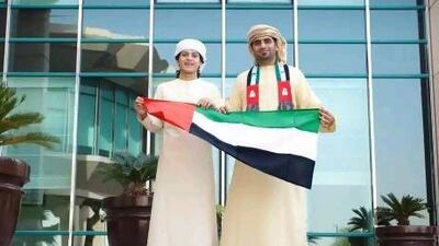"We will win, 2-1, Inshallah", says Ibrahim Ali Mohammed Karamsha, seen here with his son Abdel at the Abu Dhabi Golf Club. The pair will travel to Tashkent, Uzbekistan to watch the UAE team play.
