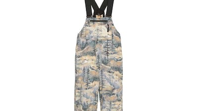 Salopettes by The North Face X Gucci.