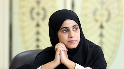 Azza Alshehhi, principal at Saeed bin Jubair Secondary School, has hailed the positive impact of the Hands On scheme. Chris Whiteoak / The National
