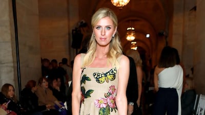 Nicky Hilton Rothschild attends the Oscar De La Renta show during New York Fashion Week on February 10, 2020. AFP