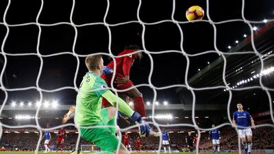 Divock Origi scored the winner as Liverpool beat Everton at Anfield last December, capitalising on a mistake by goalkeeper Jordan Pickford. Reuters
