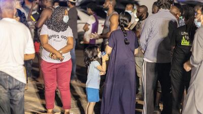 Families fear they will not be allowed to return to collect belongings for days if not weeks.