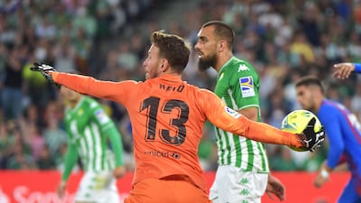 BARCELONA PLAYER RATINGS: Neto – 7. Barca’s substitute goalkeeper made a fine save from Juanmi on 63 but couldn’t stop the shouldered effort of former Barca player Batra to equalise on 79. AFP