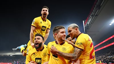 Sheffield United v Aston Villa (9.30pm): Rock-bottom Blades are nine points from safety and searching for their first win since December 9. Villa's defeat against Newcastle, their first at home in the league since last February, saw them drop out of the top four, albeit only on goal difference. Prediction: Sheffield united 1 Villa 2. Getty Images