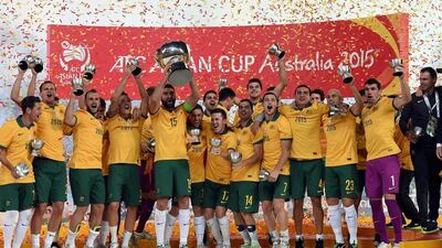 Australia are the defending AFC Asian Cup champions and will defend the title in the UAE. AFP