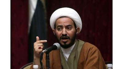 The MP Sabah Al Saadi is a former head of Iraq's Integrity Commission. Khalid Mohammed / AP Photo