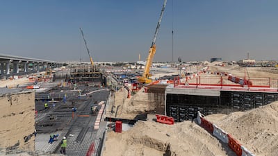 The exhibition centre will be at heart of ambitious plans to transform Dubai South into a residential and commercial hub. Antonie Robertson / The National