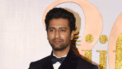 Bollywood actor Vicky Kaushal arrives for the IIFA Rocks of the 20th International Indian Film Academy (IIFA) Awards at NSCI Dome in Mumbai on September 16, 2019