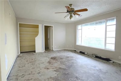 The apartment's unfurnished interior. Photo: CRMLS
