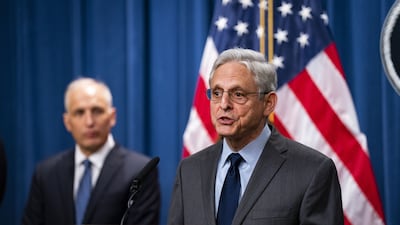 US Attorney General Merrick Garland said Chinese operatives attempted to subvert "the integrity of our judicial system". Bloomberg