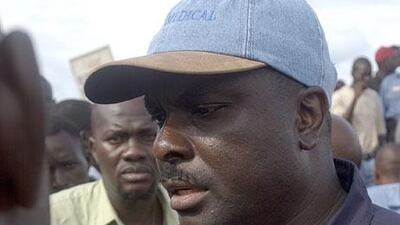 James Ibori pictured in 2003.